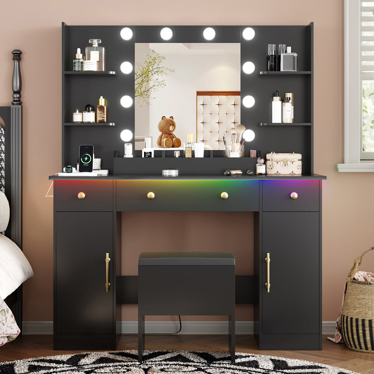 Illume Vanity with Storage