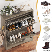 Linea 2-Door Shoes Cabinet