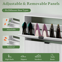 Linea 2-Door Shoes Cabinet