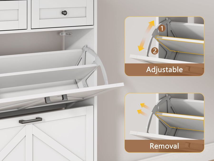 Adjustable & Removable Panels
