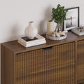 Linea Shoe Cabinet with 4 Flip Drawers