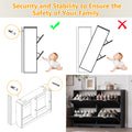 Linea Shoe Cabinet with 4 Flip Drawers