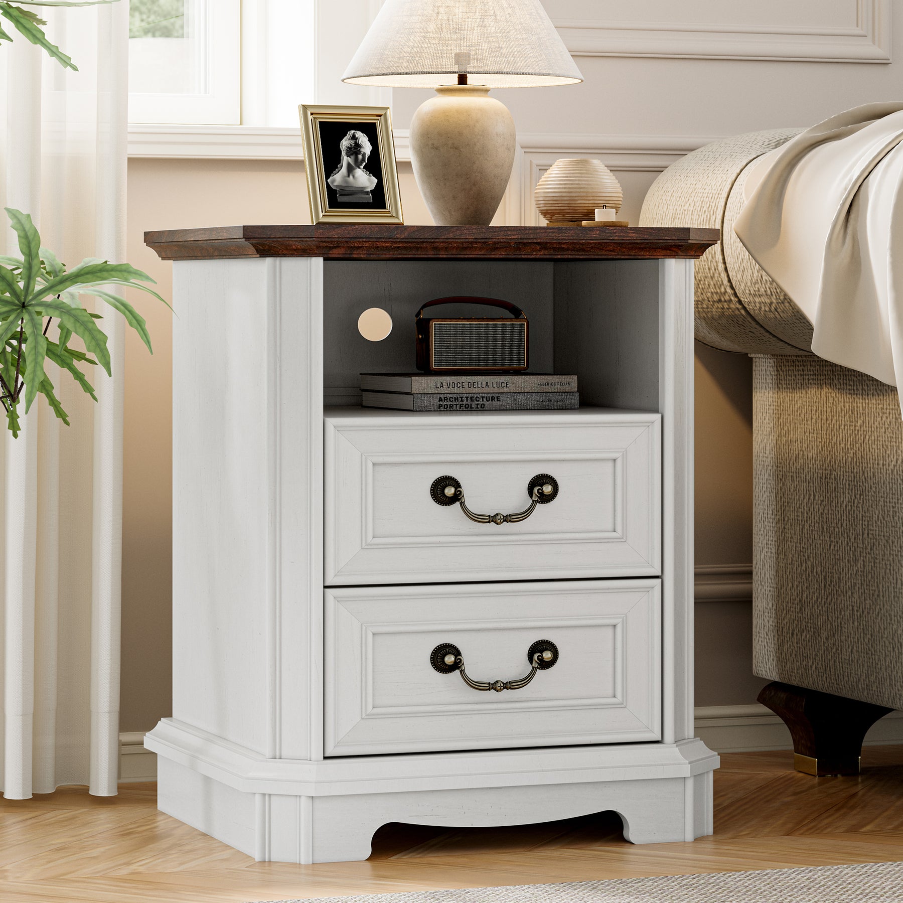 Alden 18" Charging Nightstand