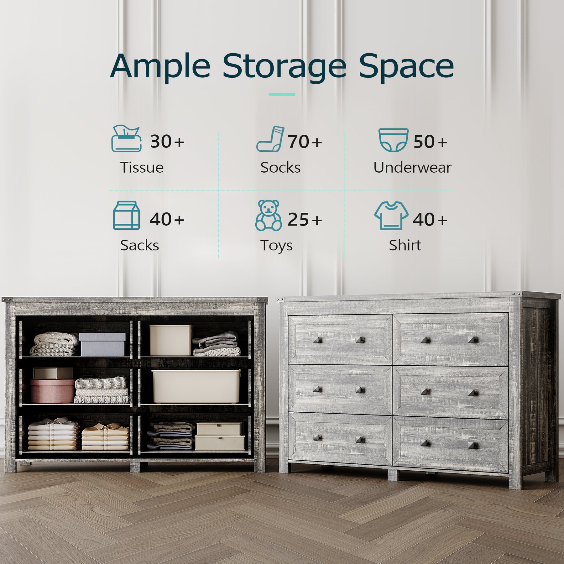 Ashford 6-Dresser