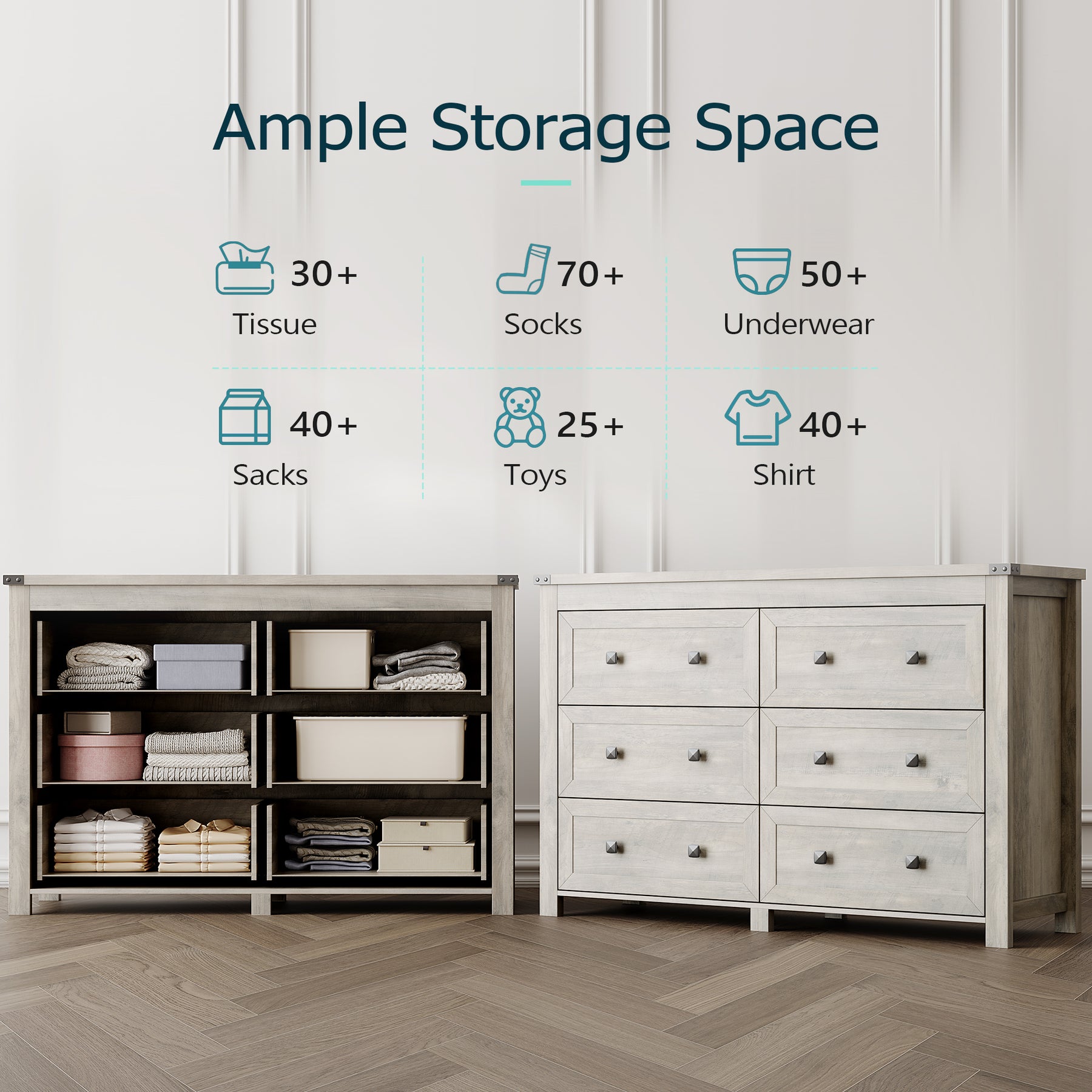 Ashford 6-Dresser