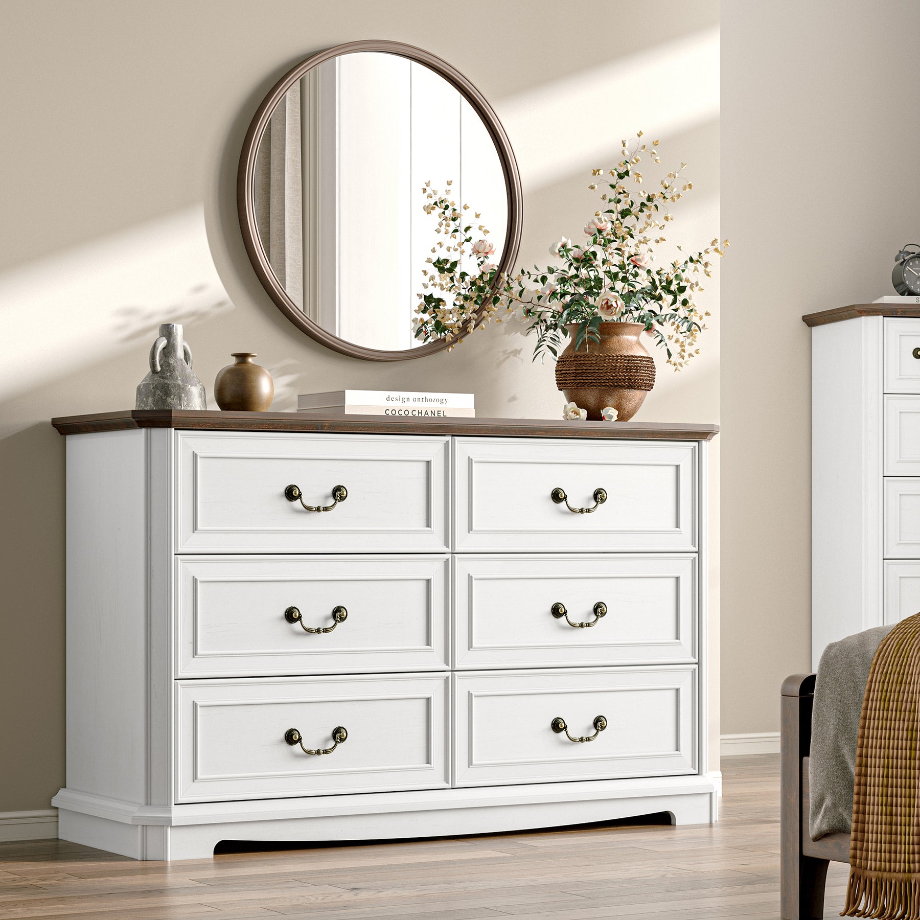 Alden 48" Wide 6-Drawer Dresser