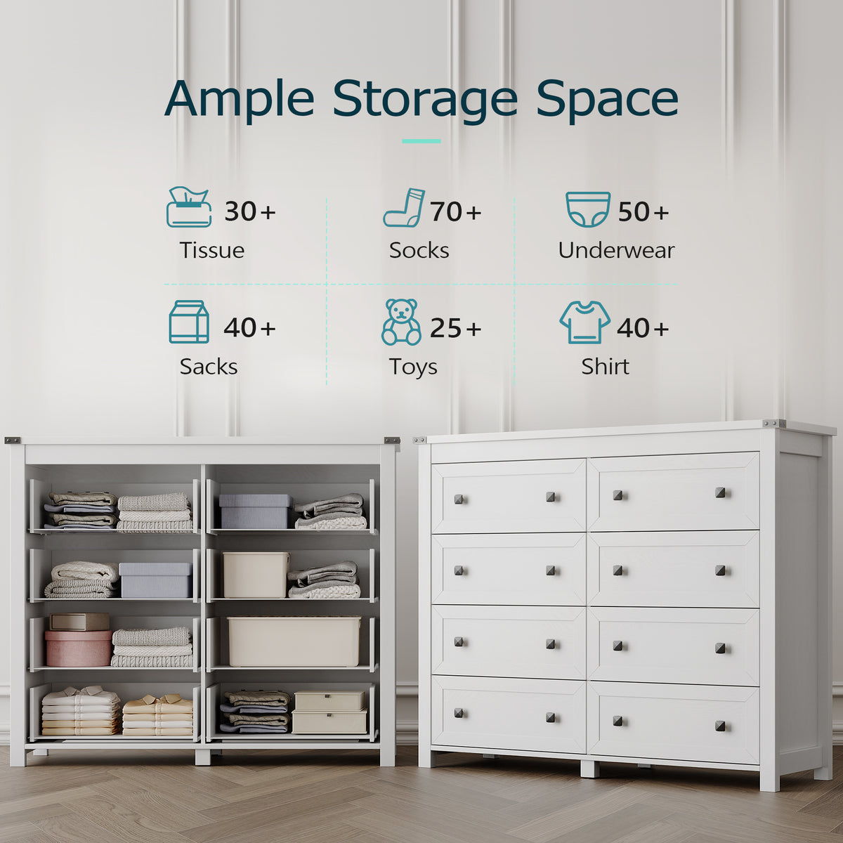 Ashford Tall 8-Dresser