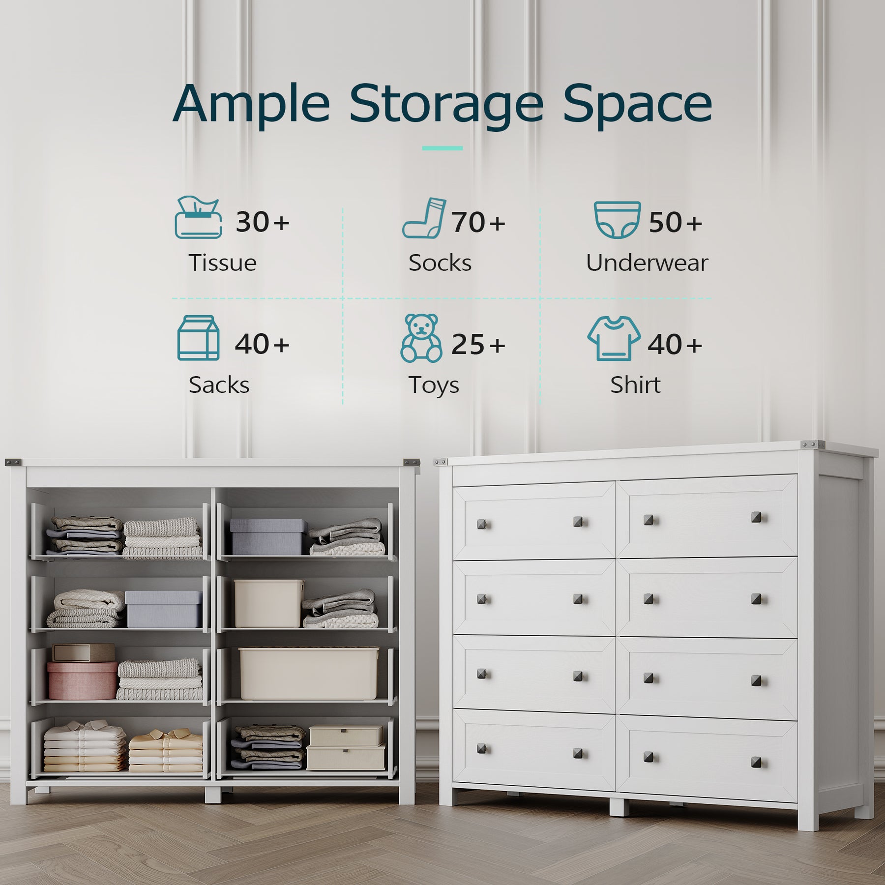 Ashford Tall 8-Dresser