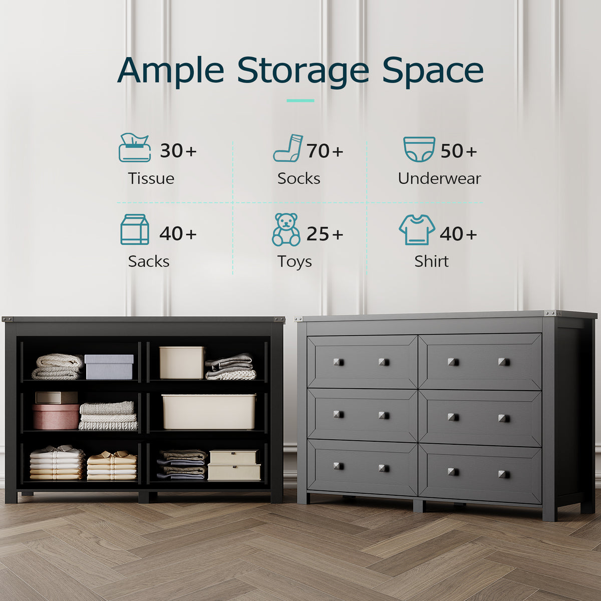 Ashford 6-Dresser