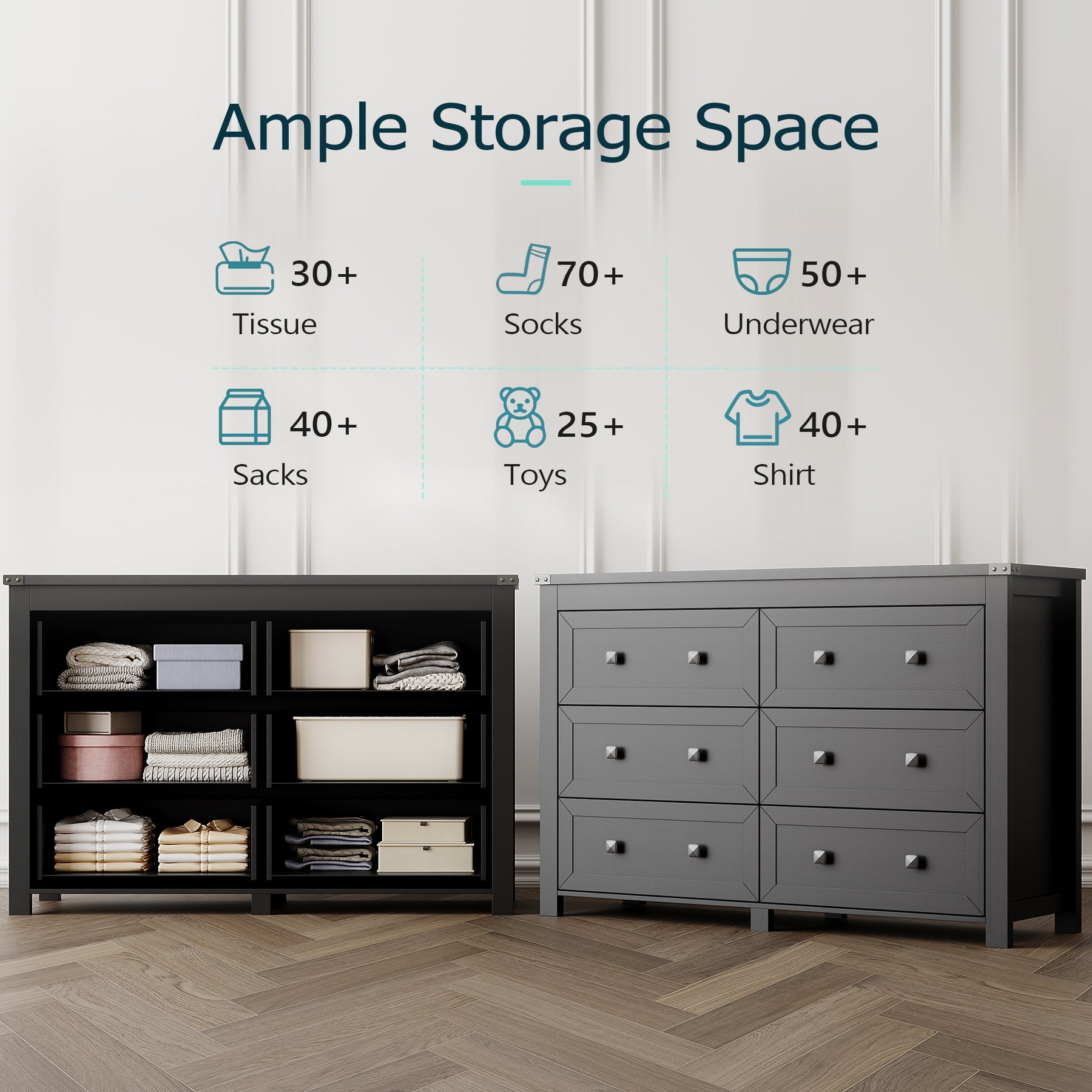 Ashford 6-Dresser