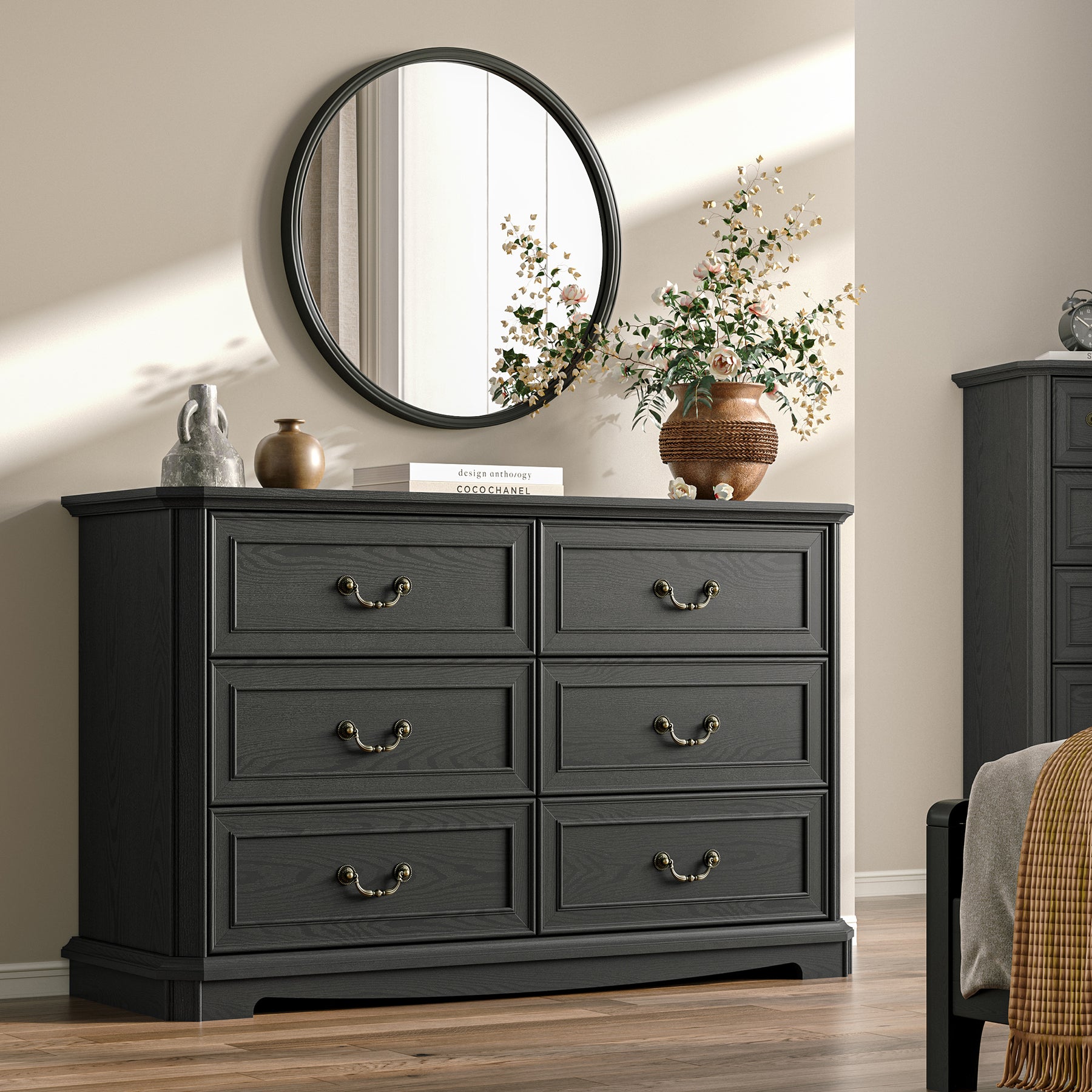 Alden 48" Wide 6-Drawer Dresser
