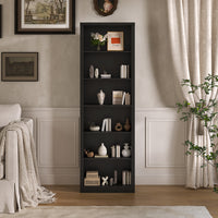 Tall Bookshelf, 6-Tier Bookcase
