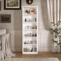 Tall Bookshelf, 6-Tier Bookcase