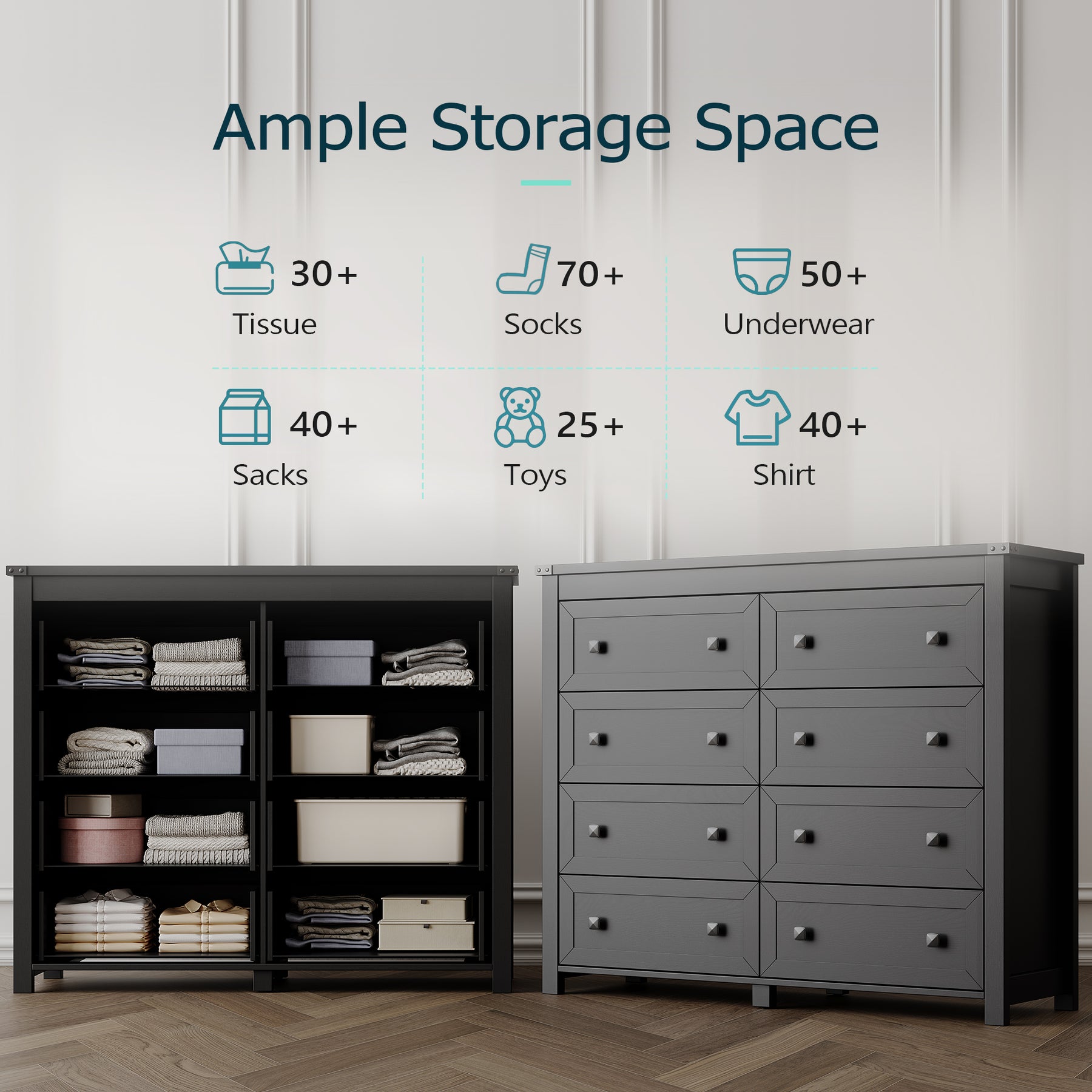 Ashford Tall 8-Dresser