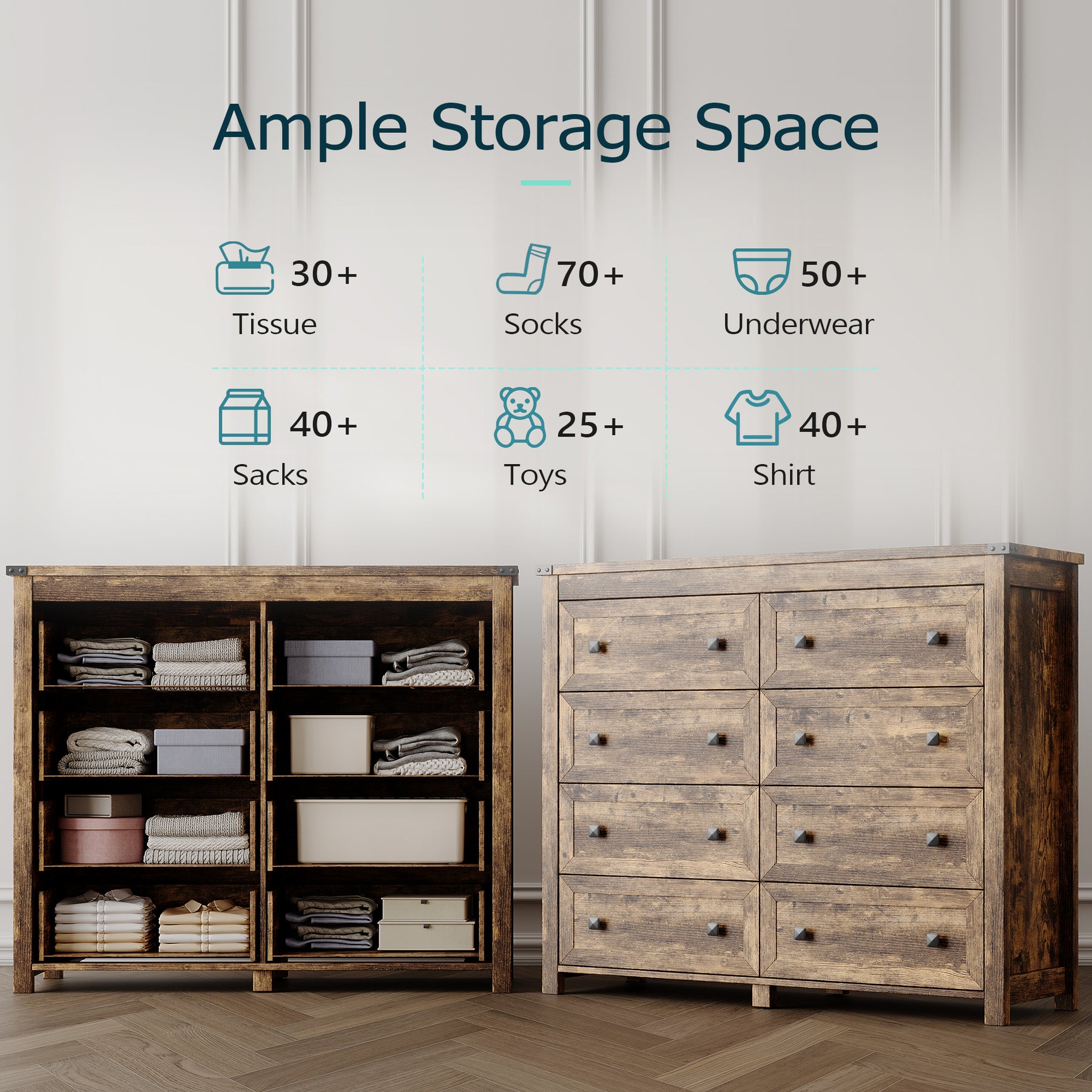 Ashford Tall 8-Dresser