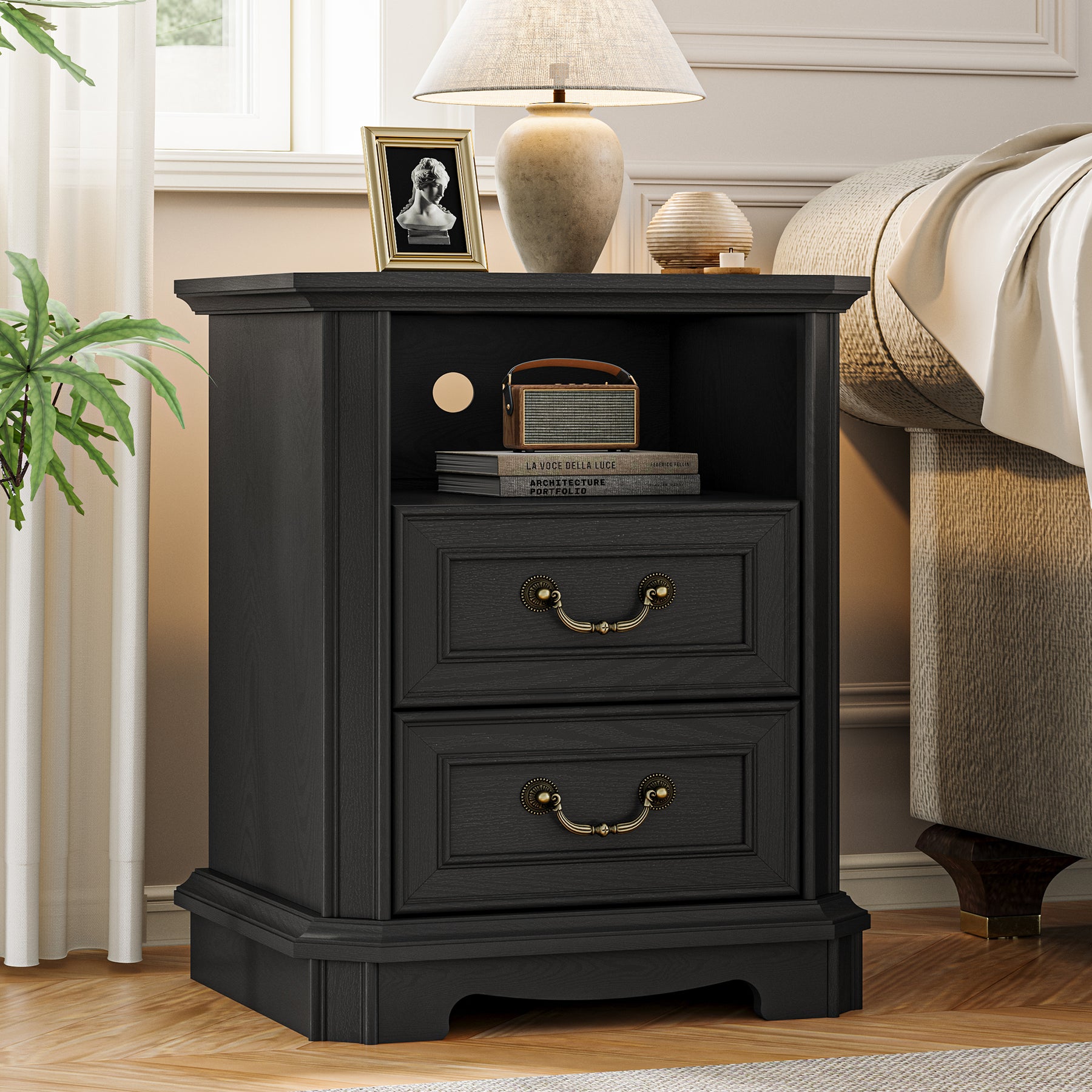 Alden 18" Charging Nightstand