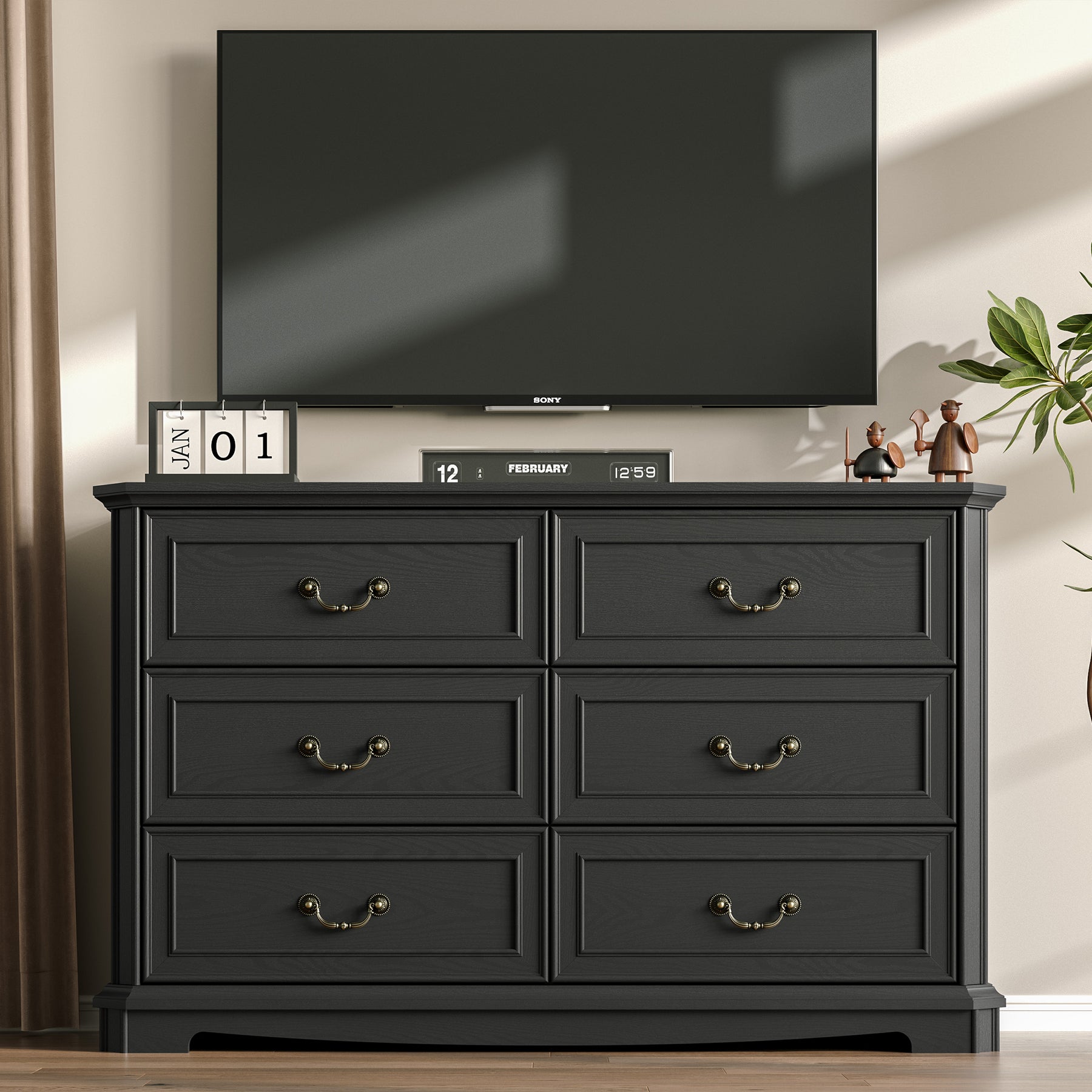 Alden 48" Wide 6-Drawer Dresser