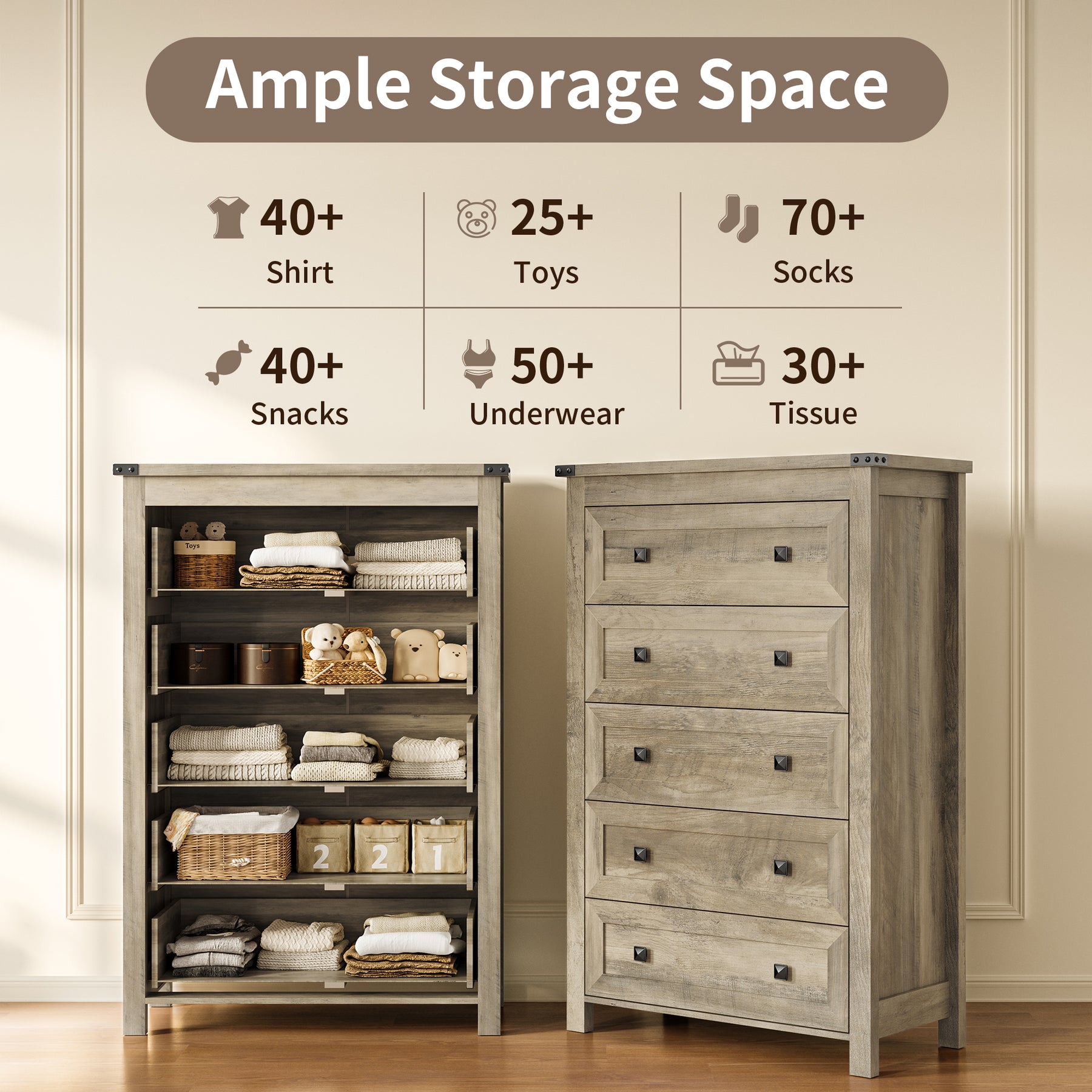 Ashford 5-Dresser