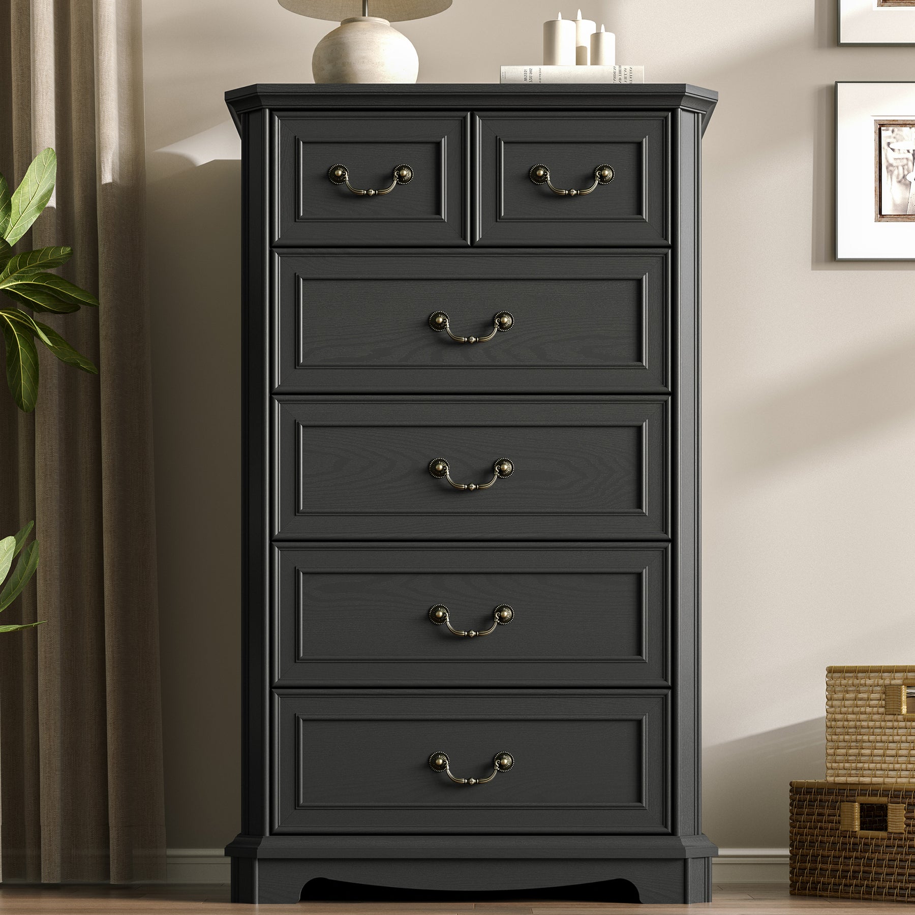 Alden 28" Tall 6-Drawer Chest