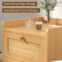 Caneva Nightstand with Charging Station