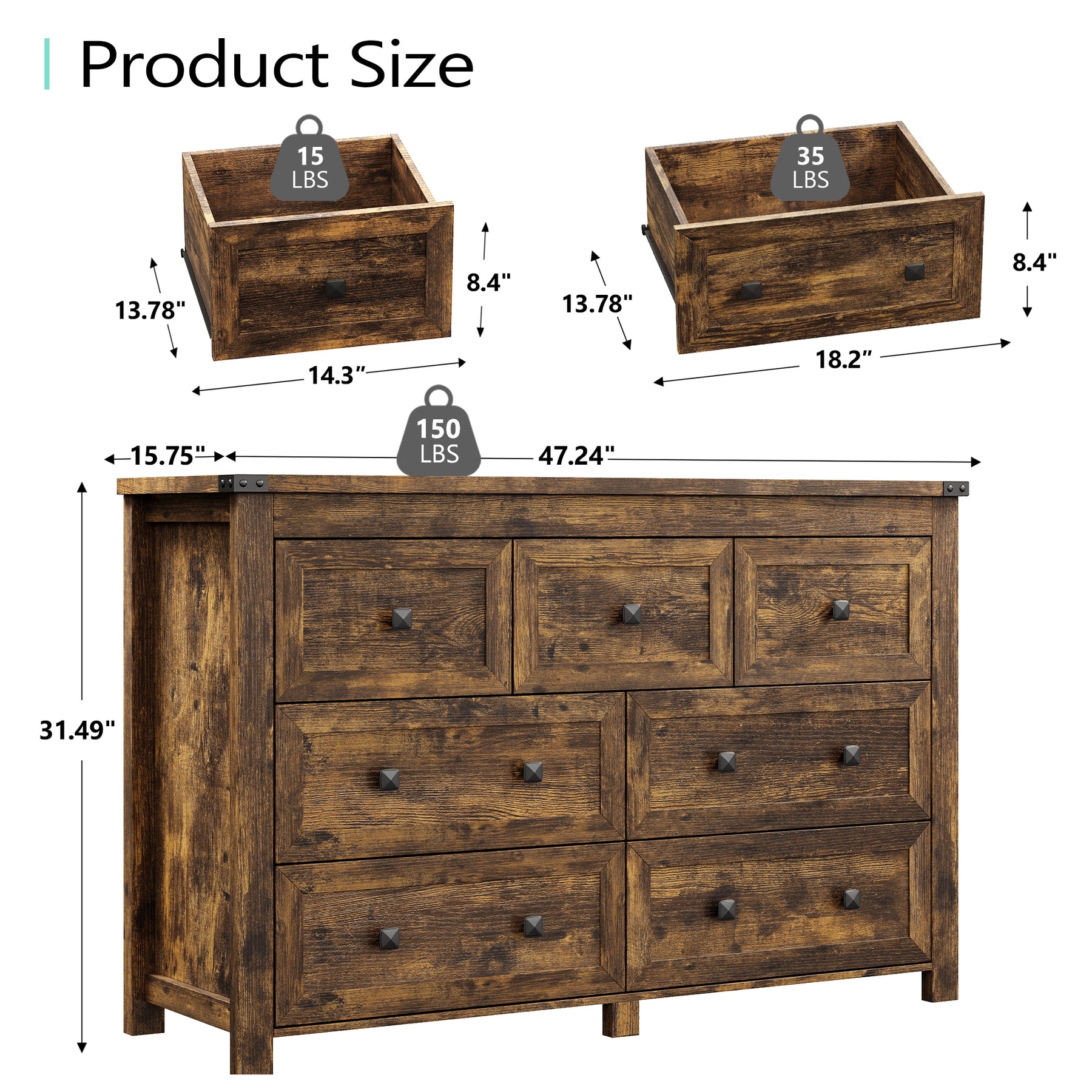 Ashford 7-Dresser