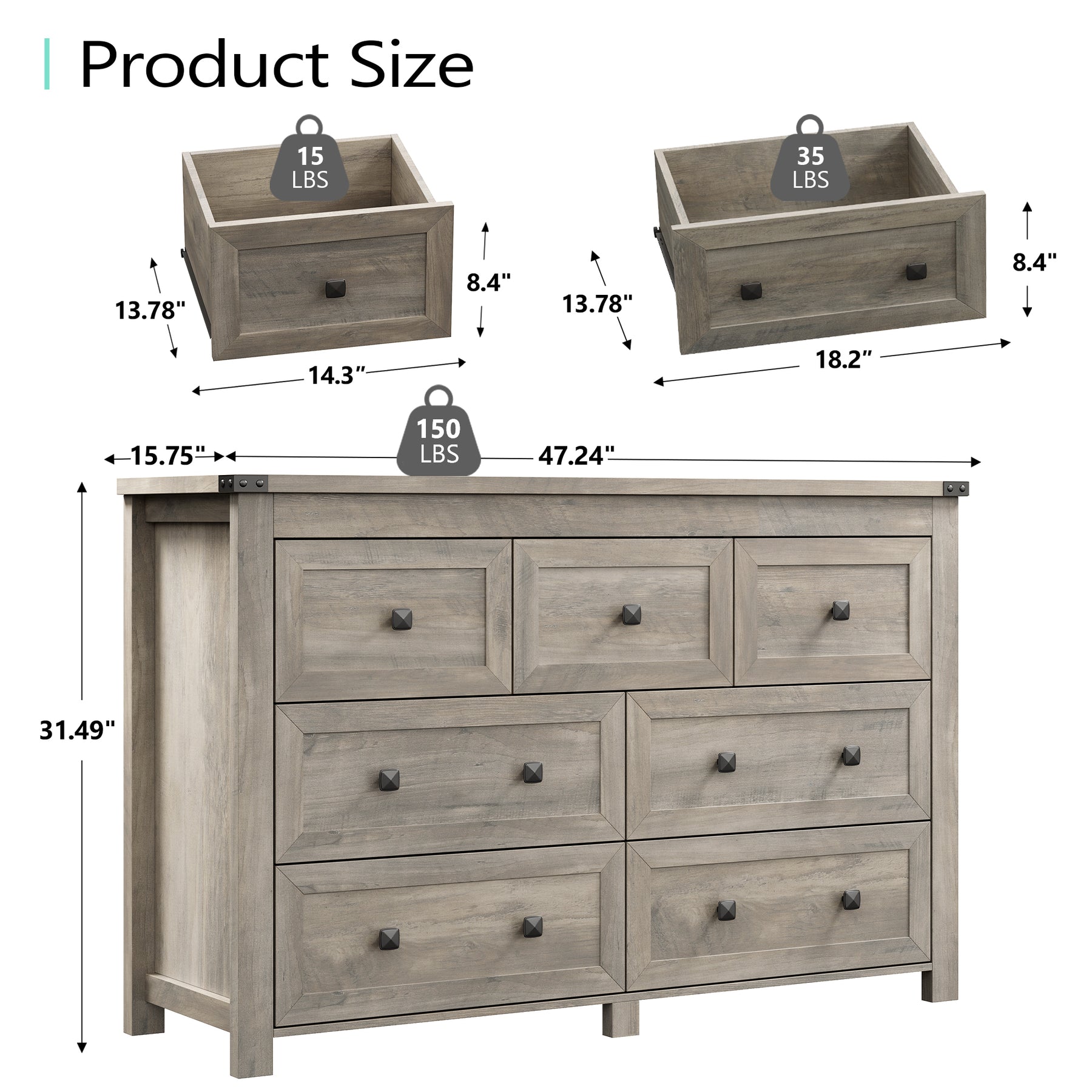 Ashford 7-Dresser