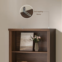 Tall Bookshelf, 6-Tier Bookcase