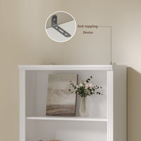 Tall Bookshelf, 6-Tier Bookcase