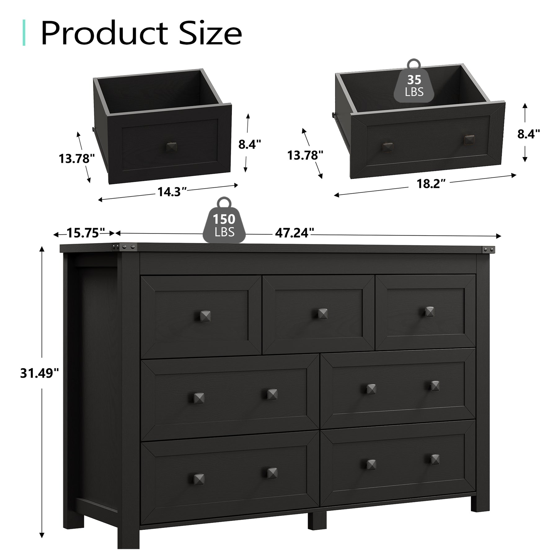 Ashford 7-Dresser