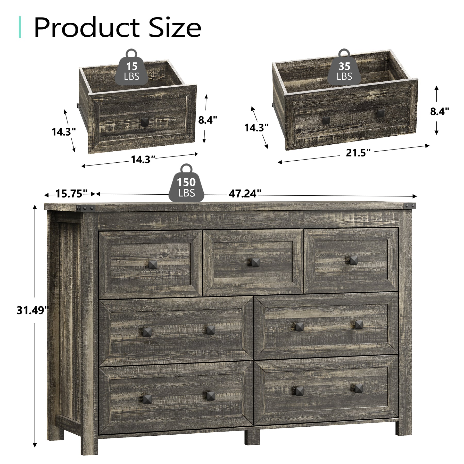 Ashford 7-Dresser