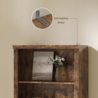 Tall Bookshelf, 6-Tier Bookcase