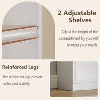 Tall Bookshelf, 6-Tier Bookcase
