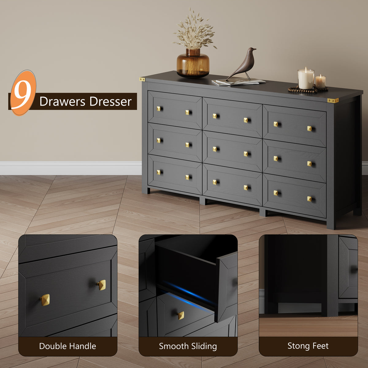 Ashford 9-Dresser