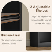 Tall Bookshelf, 6-Tier Bookcase