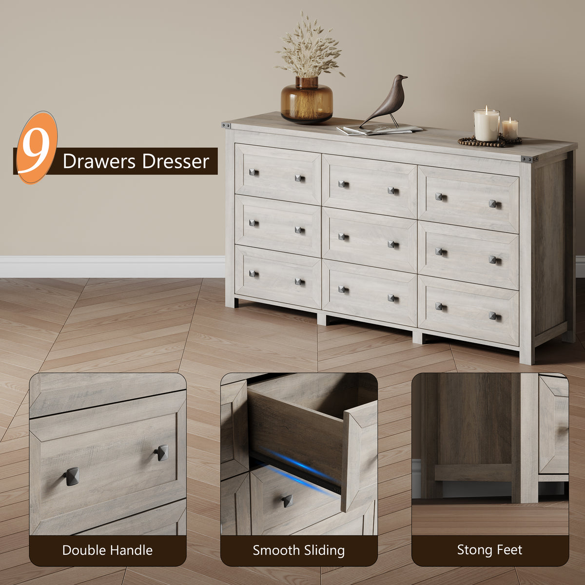 Ashford 9-Dresser