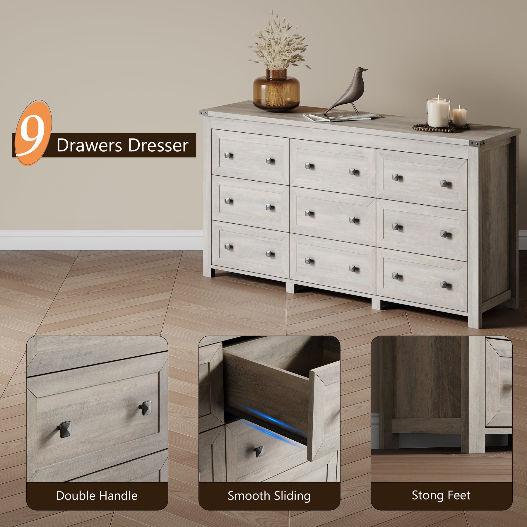 Ashford 9-Dresser