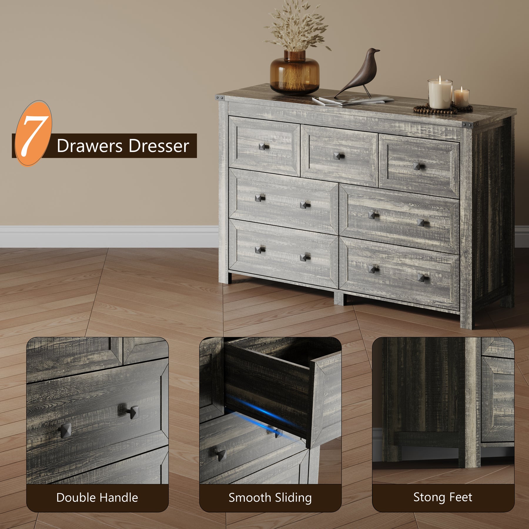 Ashford 7-Dresser