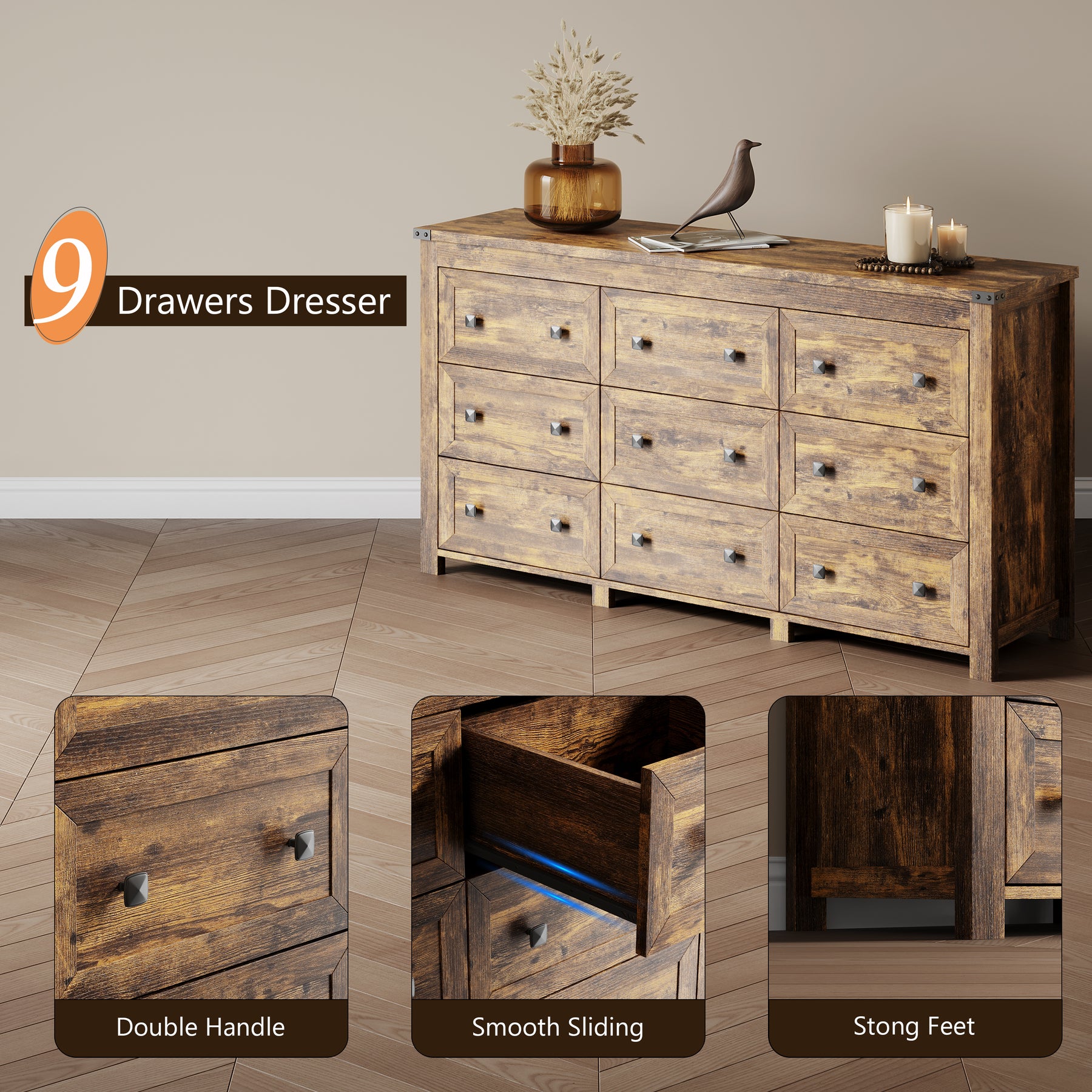 Ashford 9-Dresser