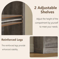 Tall Bookshelf, 6-Tier Bookcase