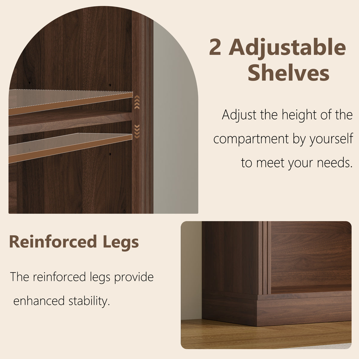 Tall Bookshelf, 6-Tier Bookcase