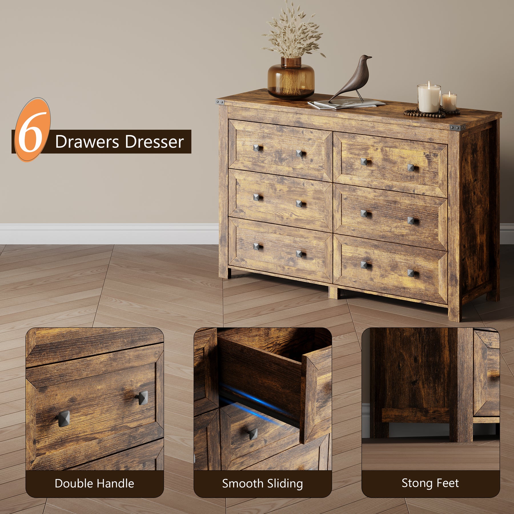 Ashford 6-Dresser