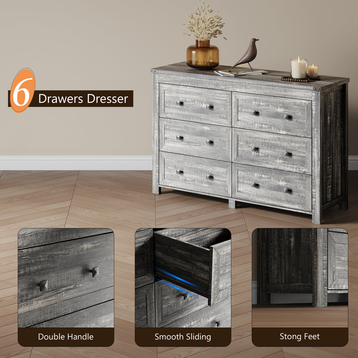 Ashford 6-Dresser