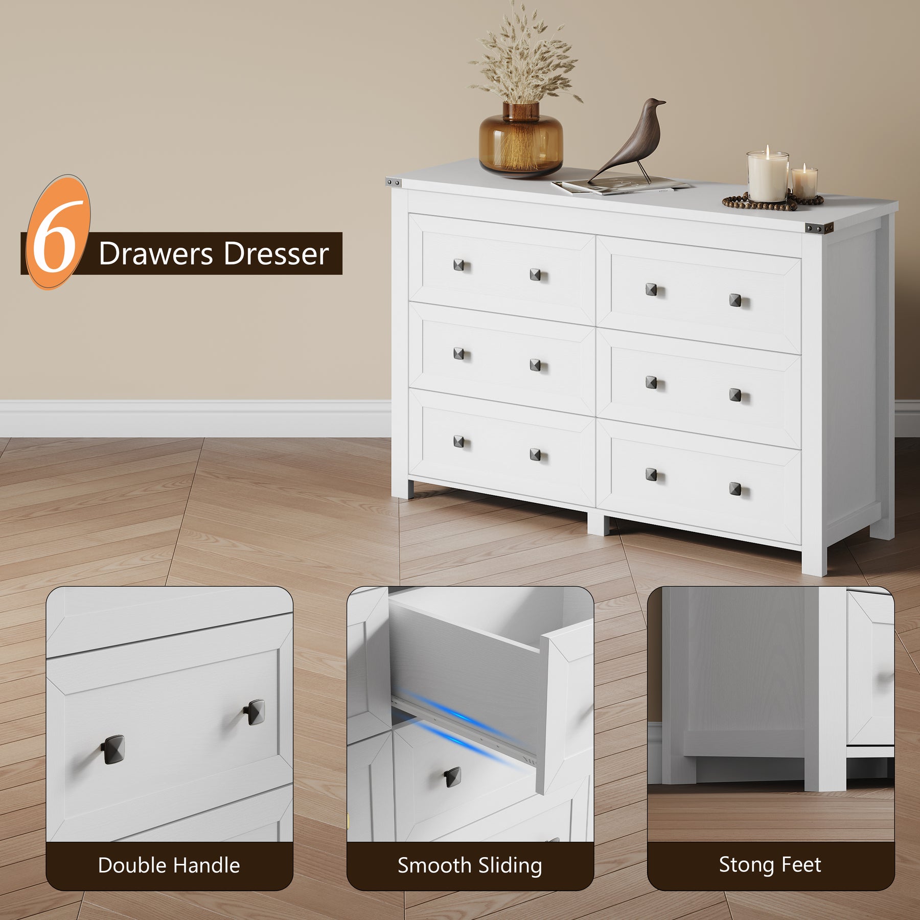Ashford 6-Dresser
