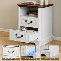 Alden 18" Charging Nightstand