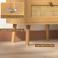 Caneva Nightstand with Charging Station