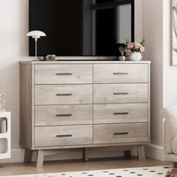Axton 8-Drawer Wide Dresser