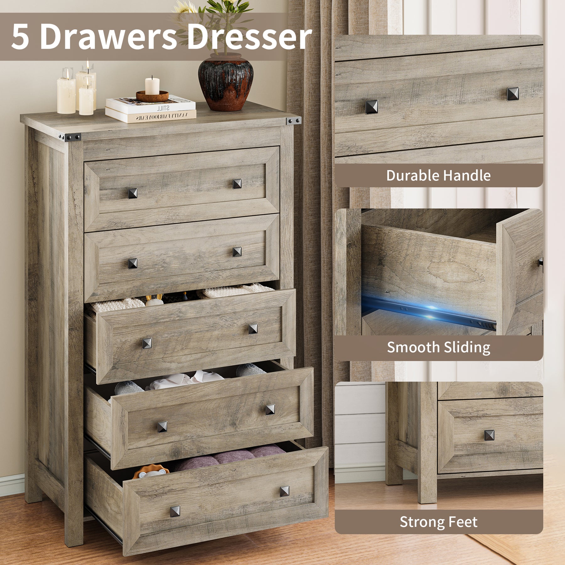 Ashford 5-Dresser