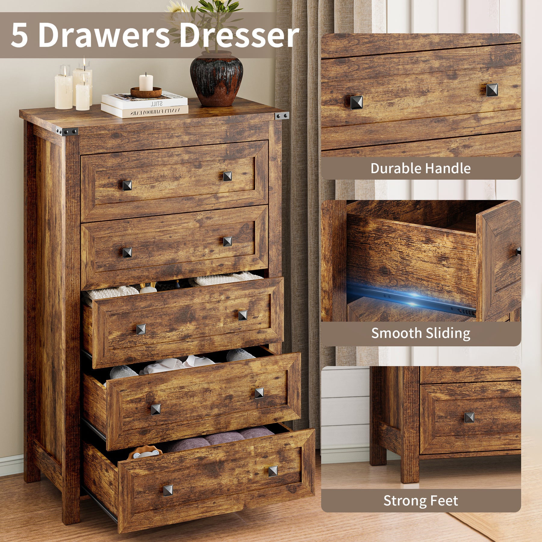 Ashford 5-Dresser