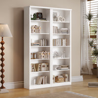 Tall Bookshelf, 6-Tier Bookcase