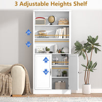 The Serene Slim Tower | Minimalist Vertical Open Bookshelf